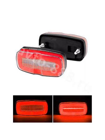 BD-0093  Фонари габаритные 12/24V красный (4шт)