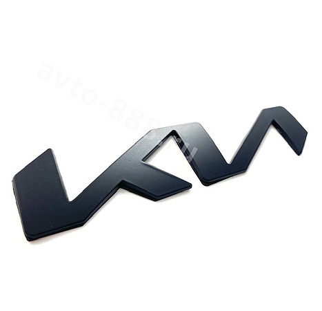 Надпись KIA чёрный 150*35мм KIAL-010