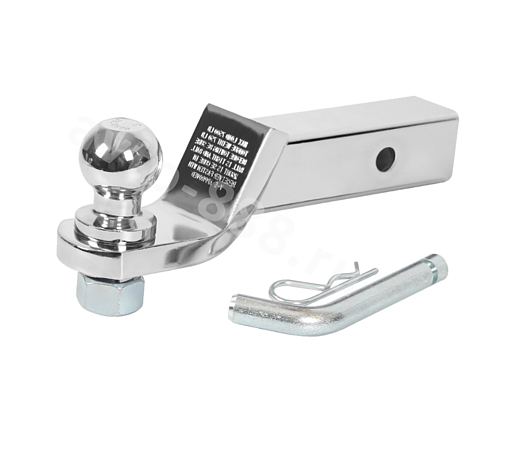 Фаркоп 1928 автомобильный плоский под квадрат 50х50мм в сборе