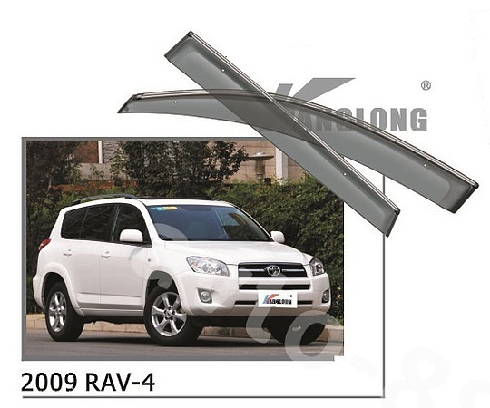 Ветровики оригинальные TOYOTA RAV-4 (long) длинная база 09--