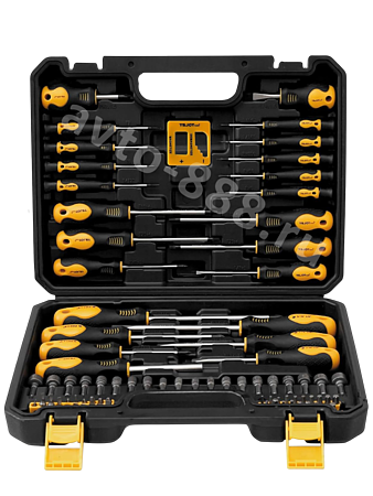 YS-9013 Набор отверток и бит 86 предметов (в кейсе)