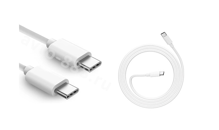 USB-кабель зарядное устройство белый C+C (2м) 2K22