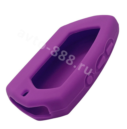 Чехол на пульт сигнализации силиконовый Pandora DX90 D010 D173 D174 сиренневый