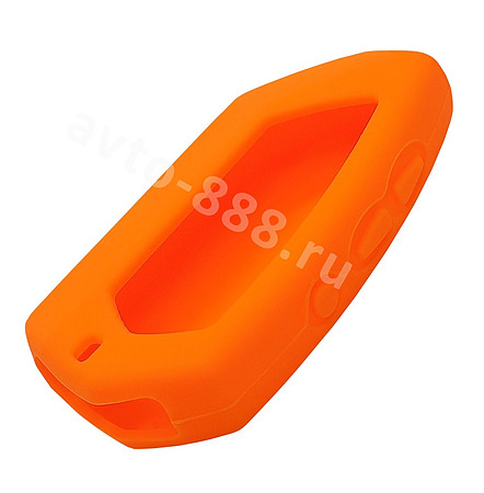 Чехол на пульт сигнализации силиконовый Pandora DX90 D010 D173 D174 оранжевый