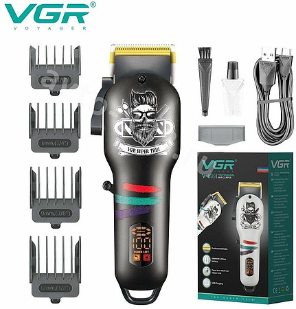 Триммер для стрижки V-699 черный