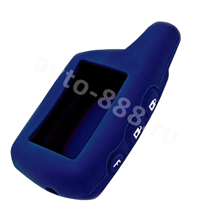 Чехол на пульт сигнализации силиконовый Pandora 3000 тёмно-синий