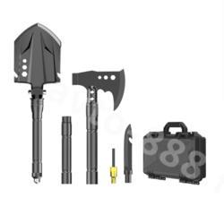 Набор сапёрная складная лопата и топор c киркой фото 1