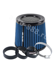 Фильтр нулевого сопротивления воздушный (синий) фото 1