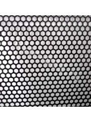 Сетка на решетку крупные соты пластиковая чёрная (1200*400мм) фото 1