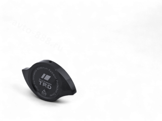 Декоративная накладка на крышку радиатора алюминиевая чёрный фото 2