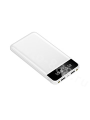 Повербанк 15000 с быстрой зарядкой для телефона портативный DA110 белый, шт фото 1