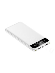 Повербанк 10000 с быстрой зарядкой для телефона портативный DP11 белый, шт фото 1