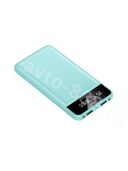 Повербанк 15000 с быстрой зарядкой для телефона портативный DA110 Purple, шт фото 1