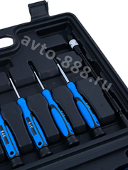 Набор отверток и бит 36 предметов (в кейсе) фото 4