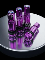 Вентиль для бескамерных шин 4шт. фиолетовый фото 5