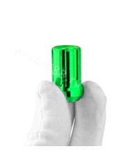 Секретки гайки F651 12*1,5 (16P+4+2, высота 32 мм) зелёный фото 2