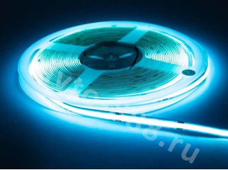 Светодиодная лента 5м COB-1B (5шт по 1м) 12V синий фото 1