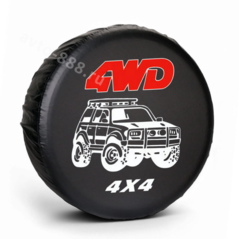 Чехол на запаску 4WD 4*4 (205*70*16) фото 1