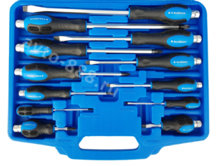 Набор ударных отверток FEINREX 12 предметов PH/SL (в кейсе) фото 3