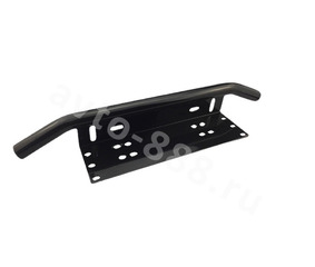 Рамка номера дуга чёрная LK - 005B фото 1