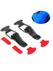 Замок бампера спортивный 63 мм чёрный фото 2