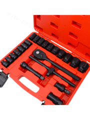 Набор ударных головок 1/2 (23 предмета) длинный фото 3