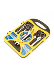 Набор гаечных ключей с трещоткой (шарнир), 7шт фото 1