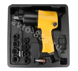 Пневматический ударный гайковёрт 958 длинная ось 1/2" фото 3