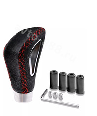 Ручка КПП чёрная с дыркой YG-2339 фото 5