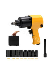 Пневматический ударный гайковёрт 958 длинная ось 1/2" фото 1