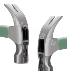 Молоток-гвоздодер TUOSE 0,5 кг фото 5