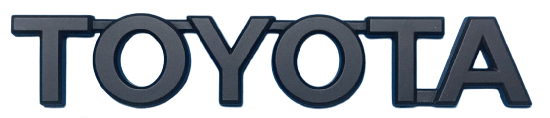 Надпись TOYOTA 105*15mm фото 2