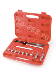 Съемник для маслосъемных колпачков (щипцы) набор 11 предметов фото 1