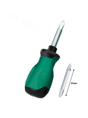 Отвертка двусторонняя TUOSEN маленькая 18733 фото 2