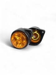 XY-4004-3 Фонари габаритные жёлтые  12V/24V (2шт) фото 2