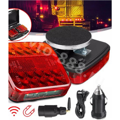 Задние фонари на прицеп съемный (безпроводной) 10.5*10см фото 3