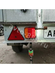 Задние фонари на прицеп съемный (безпроводной) 10.5*10см фото 6