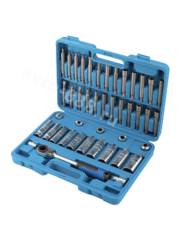 Набор для разбора стоек амортизаторов с проходной трещоткой, 43 предмета фото 1