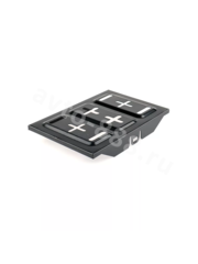 Поддон для аккумулятора железный 28.5*19.3 фото 2