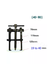 Съемник подшипников 2-х лапый с фиксатором 4“ фото 4