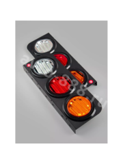 Задние габаритные огни для грузовиков STP-21 24V 44*16см (2шт) фото 4