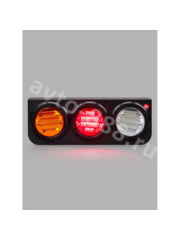 Задние габаритные огни для грузовиков STP-21 24V 44*16см (2шт) фото 8