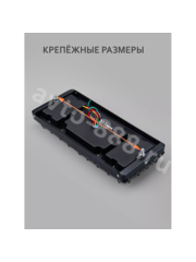 Задние габаритные огни для грузовиков STP140-2  24V решетка (2шт) фото 10