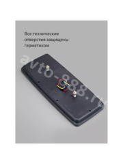 Задние габаритные огни для грузовиков STP-04  24V 34*14см (2шт) фото 3