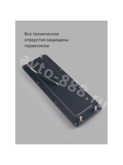 Задние габаритные огни для грузовиков STP-8-2 24V 46.5*13см (2шт) фото 5