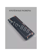 Задние габаритные огни для грузовиков STP-8-2 24V 46.5*13см (2шт) фото 6