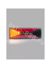 Задние габаритные огни для грузовиков STP-8-2 24V 46.5*13см (2шт) фото 7