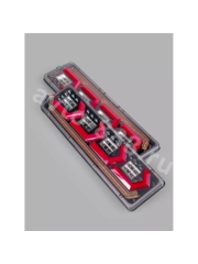 Задние габаритные огни для грузовиков STP-20 24V 45.5*12.5см (2шт) фото 3