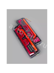 Задние габаритные огни для грузовиков STP-19 24V 46.5*13.5см (2шт) фото 3