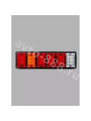 Задние габаритные огни для грузовиков с решеткой STP-22  24V 50.5*14.5см (2шт) фото 8